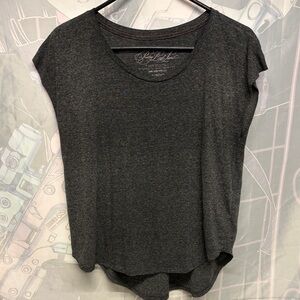 Aeropostale Pretty Little Liars Dark Gray Short Sleeve Top